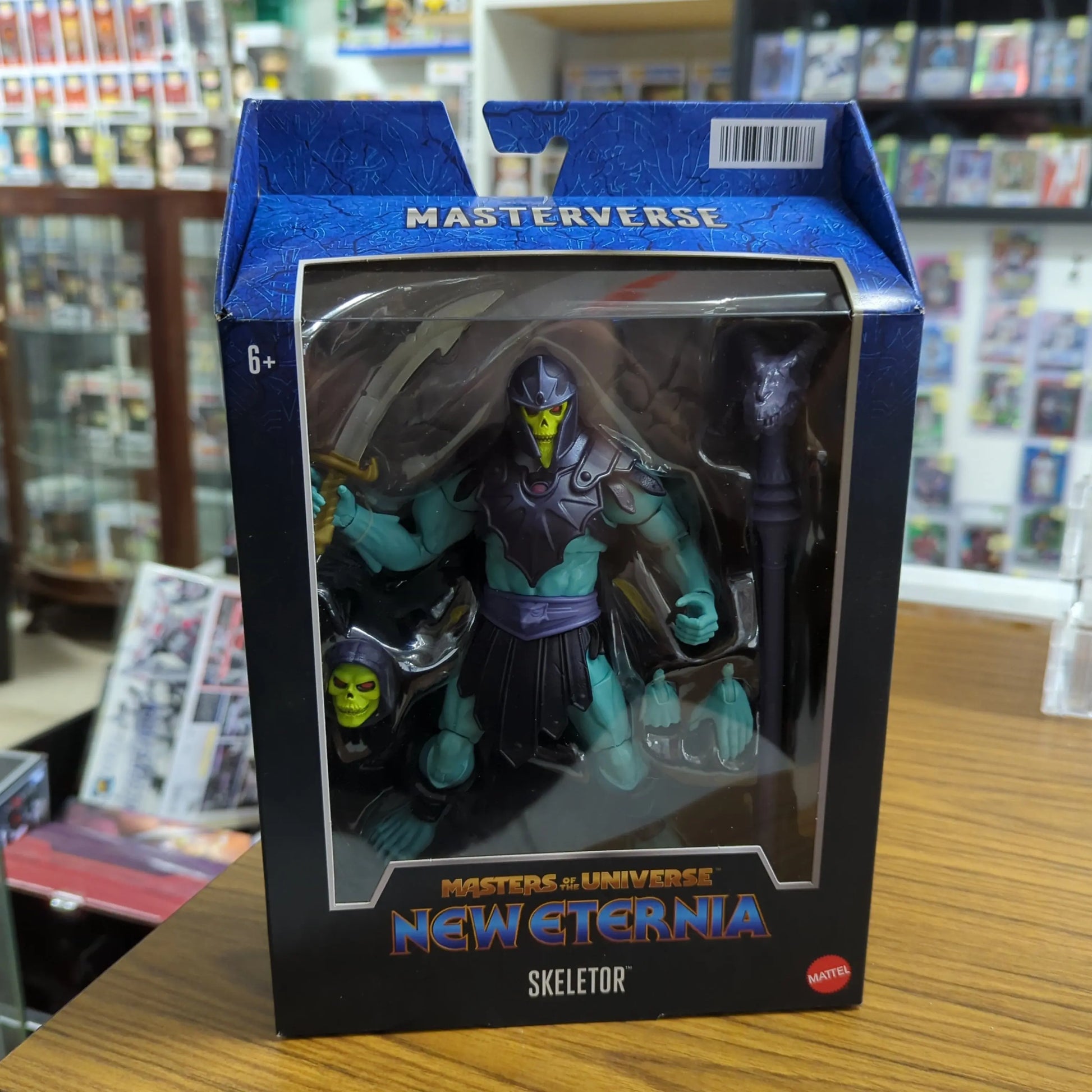 Figurine Articulated Mattel Masters Of The Universe New Eternia Skeletor New FRENLY BRICKS - Open 7 Days