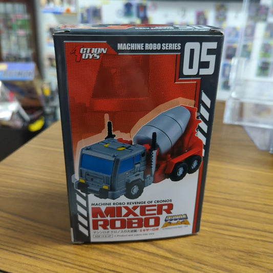 Gobots Machine Robo MR-05 Cement Mixer Block Head Revenge Cronos Action Toys MIB FRENLY BRICKS - Open 7 Days