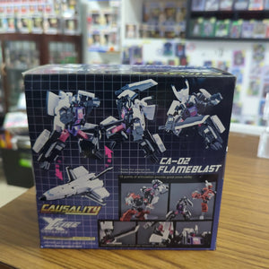 Transformers Fansproject CA-02 Flameblast Causality Crossfire FRENLY BRICKS - Open 7 Days