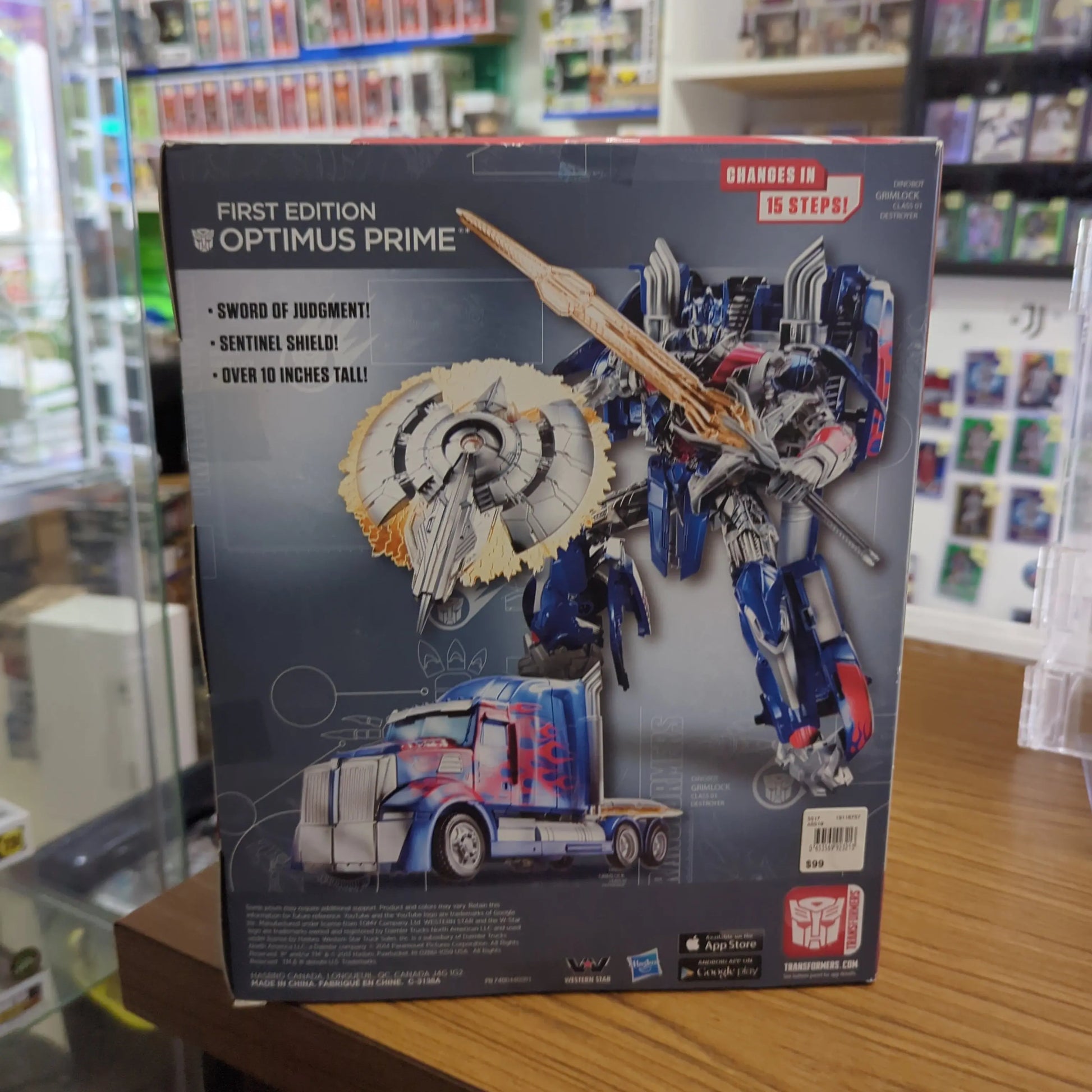 Transformers Age of Extinction First Edition Optimus Prime FigureBrand New FRENLY BRICKS - Open 7 Days