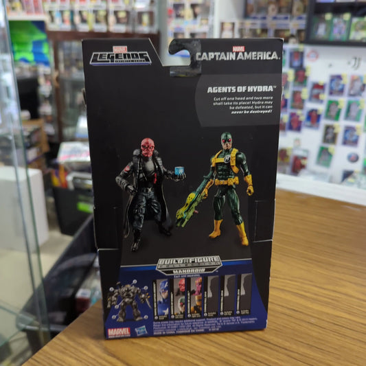 Marvel Legends, Red Skull, Agents of Hydra, Captain America, Mandroid BAF, NIB FRENLY BRICKS - Open 7 Days