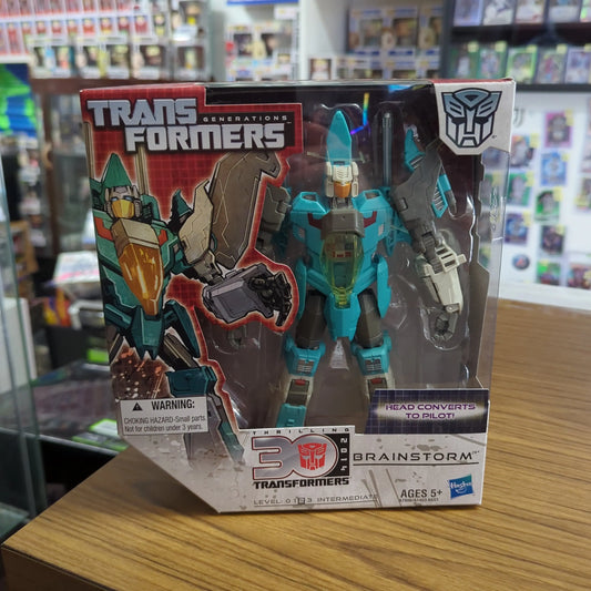 Transformers Generations BRAINSTORM 2014 T 30th Anniversary Voyager Figure FRENLY BRICKS - Open 7 Days