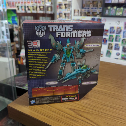 Transformers Generations BRAINSTORM 2014 T 30th Anniversary Voyager Figure FRENLY BRICKS - Open 7 Days