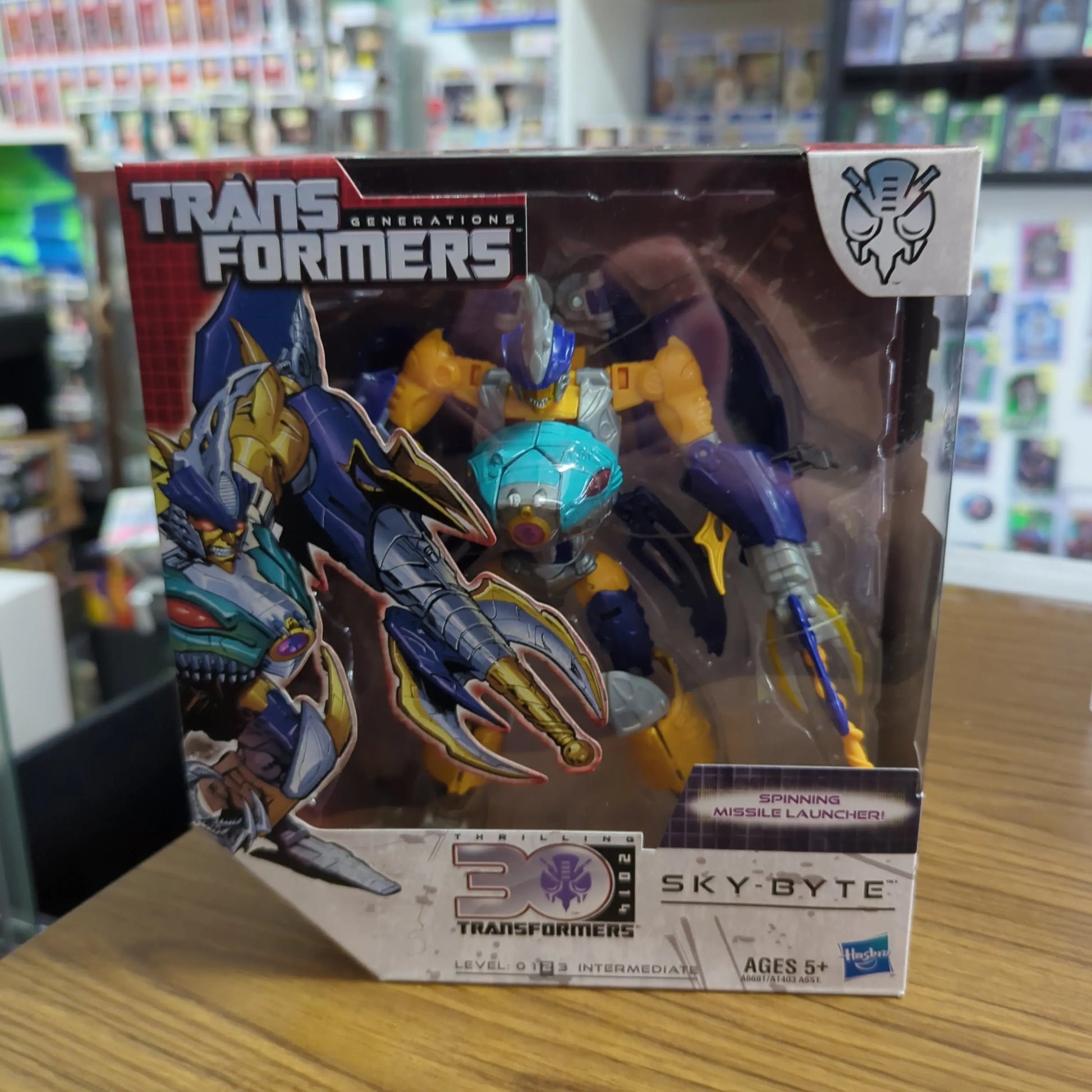 Transformers Generations Hasbro IDW Voyager SKY-BYTE 30th Anniversary New In Box FRENLY BRICKS - Open 7 Days