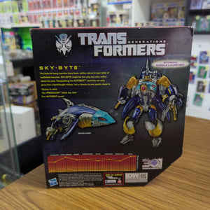 Transformers Generations Hasbro IDW Voyager SKY-BYTE 30th Anniversary New In Box FRENLY BRICKS - Open 7 Days