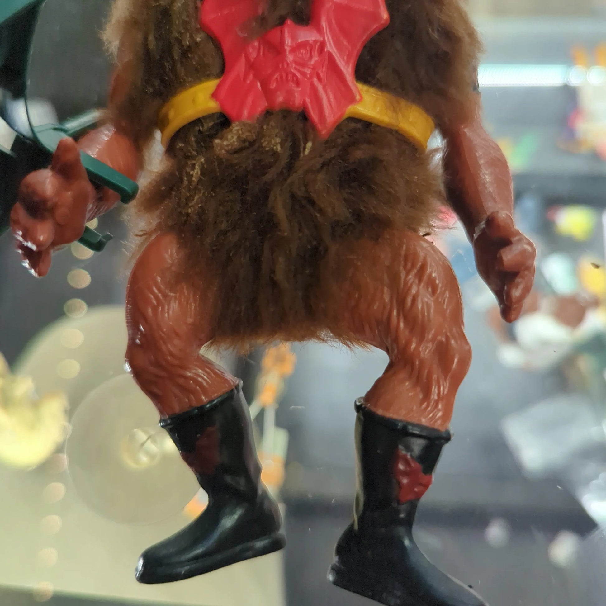 vtg 1985 MOTU Master of the Universe Grizzlor 5.5" Action Figure Toy with Armor FRENLY BRICKS - Open 7 Days