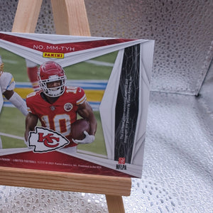 2020 Panini Limited Football - Tyreek Hill /25 Patch Auto CHIEFS Nfl FRENLY BRICKS - Open 7 Days
