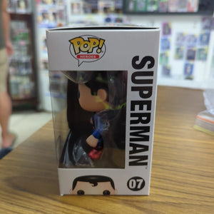 DC Universe SUPERMAN POP! HEROES Vinyl by Funko 07 DC SUPERHEROES FRENLY BRICKS - Open 7 Days