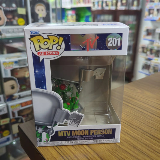 MTV - Moon Person 40th Anniversary #201 Pop! Vinyl FRENLY BRICKS - Open 7 Days