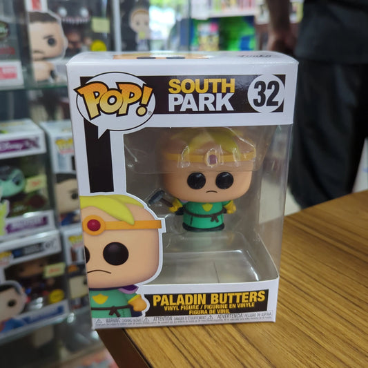 Funko Pop Vinyl South Park Paladin Butters 32 FRENLY BRICKS - Open 7 Days