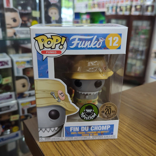 Funko POP! Fantastik Plastik - Fin Du Chomp #12 - Popcultcha Exclusive FRENLY BRICKS - Open 7 Days