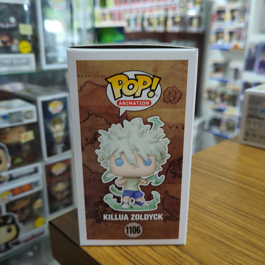 CHASE Killua Zoldyck Hunter X Hunter Glow Limited Edition Funko Pop Vinyl 1106 FRENLY BRICKS - Open 7 Days