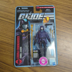 2010 COBRA COMMANDER GI JOE PURSUTE OF COBRA 3.37 Inch Figure New FRENLY BRICKS - Open 7 Days