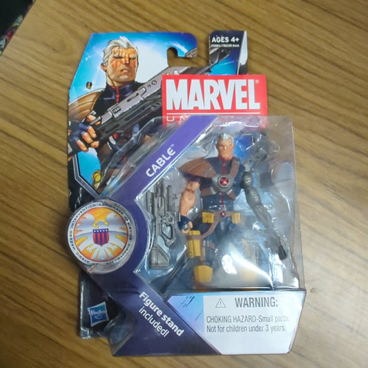 Marvel Universe Series 3 #007 CABLE Action Figure NIP FRENLY BRICKS - Open 7 Days