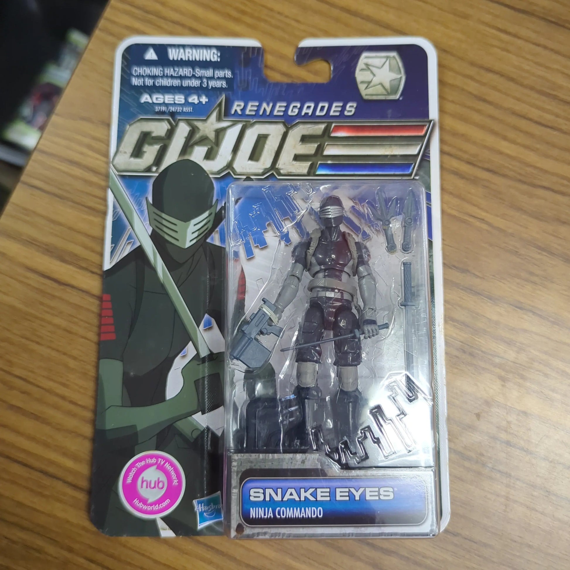 G.I. Joe Renegades Snake Eyes Ninja Commando 30th Anniversary Action Figure FRENLY BRICKS - Open 7 Days