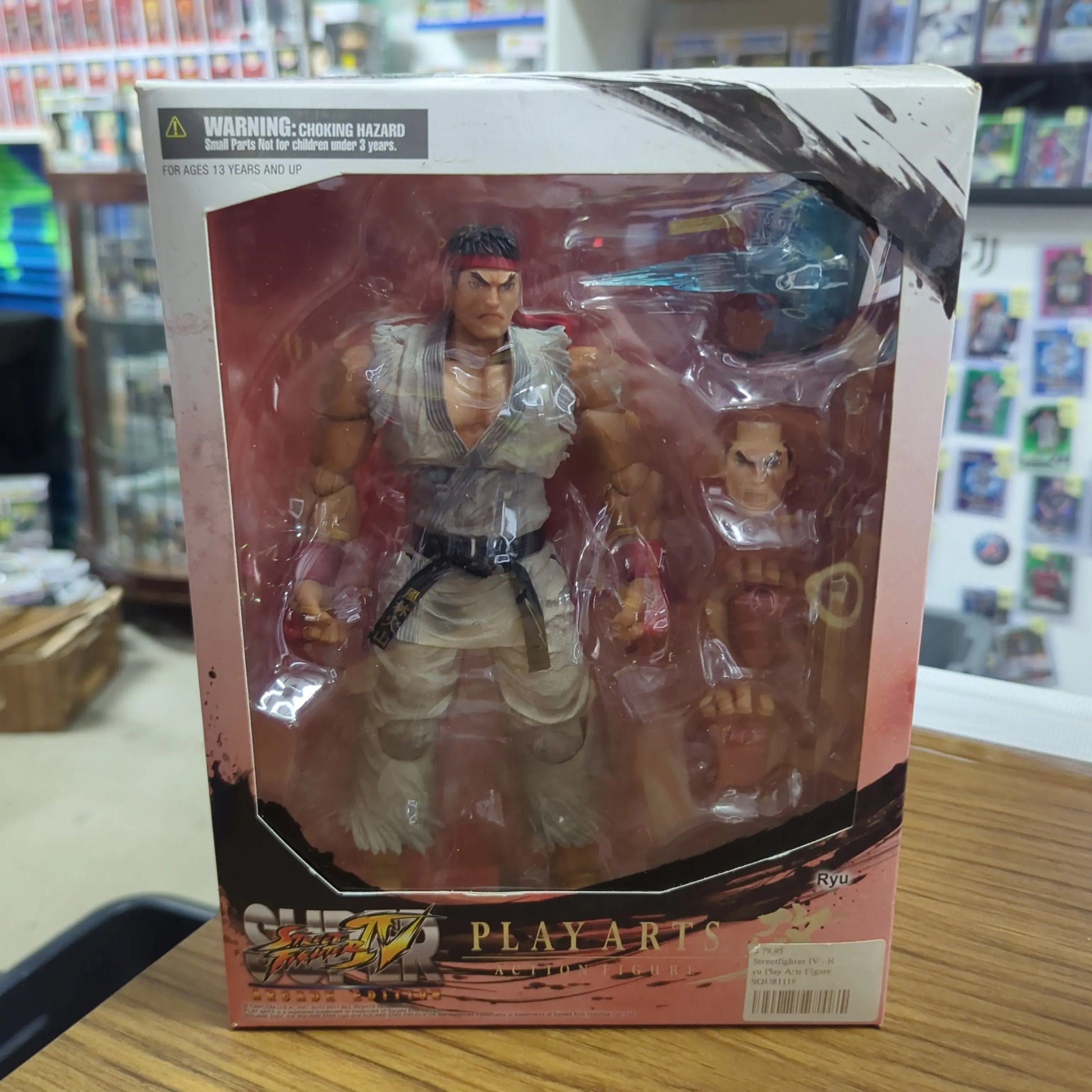 Play Arts Super Street Fighter 4 Arcase Edition Ryu FRENLY BRICKS - Open 7 Days