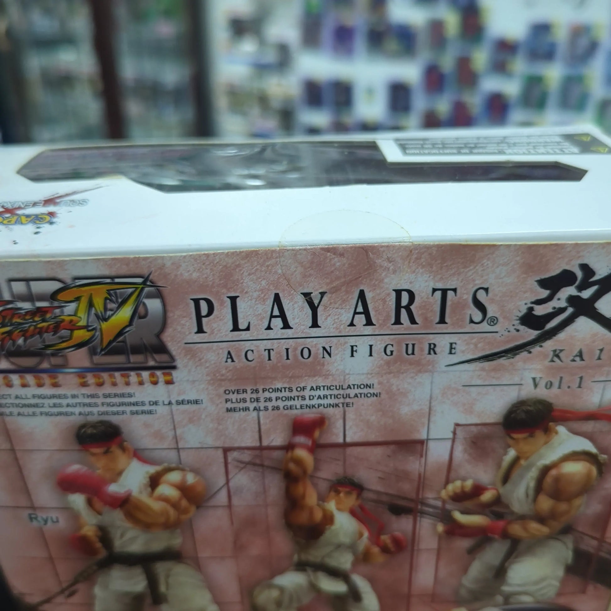 Play Arts Super Street Fighter 4 Arcase Edition Ryu FRENLY BRICKS - Open 7 Days