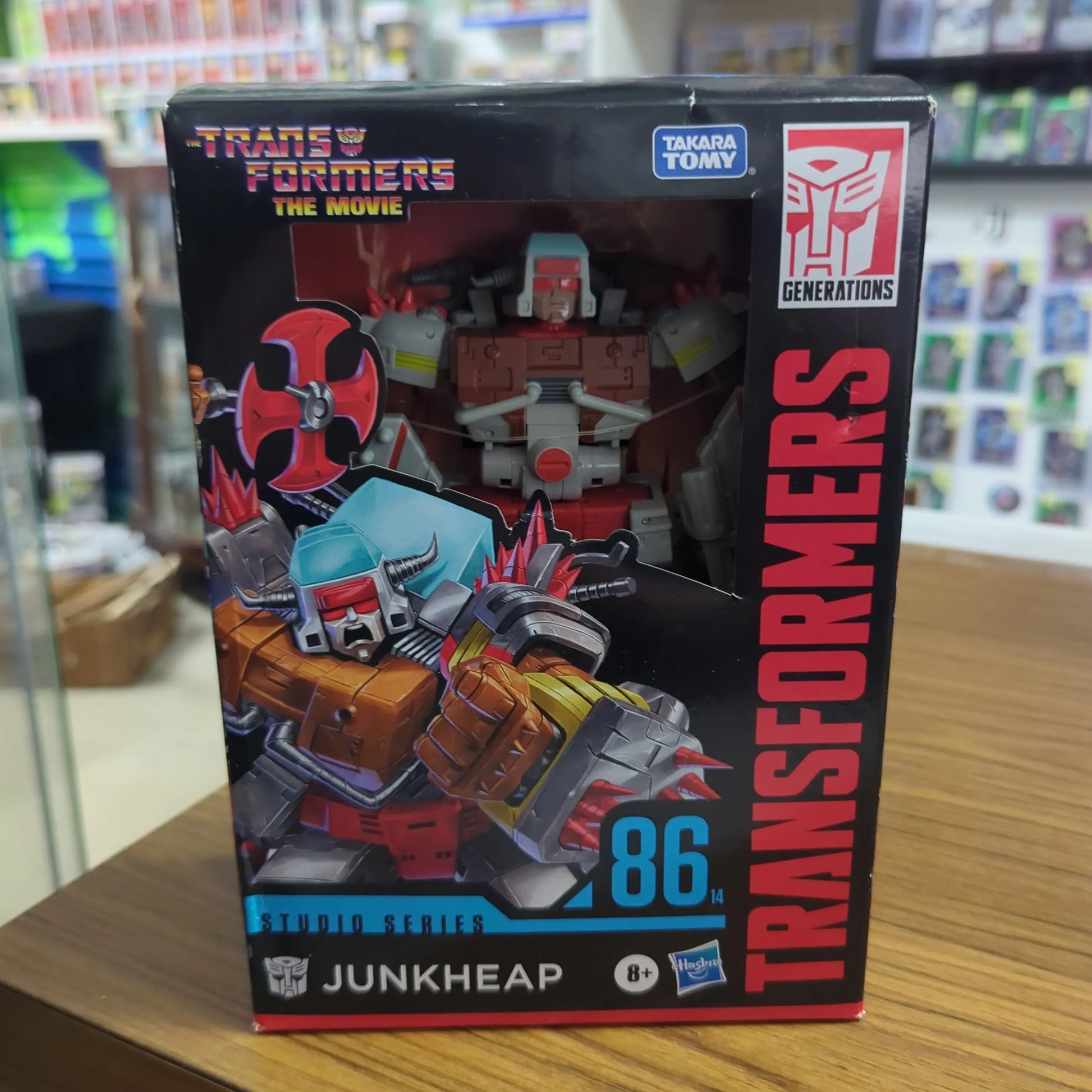 Transformers Studio Series 86-14 Voyager Transformers: The Movie Junkheap Figure FRENLY BRICKS - Open 7 Days