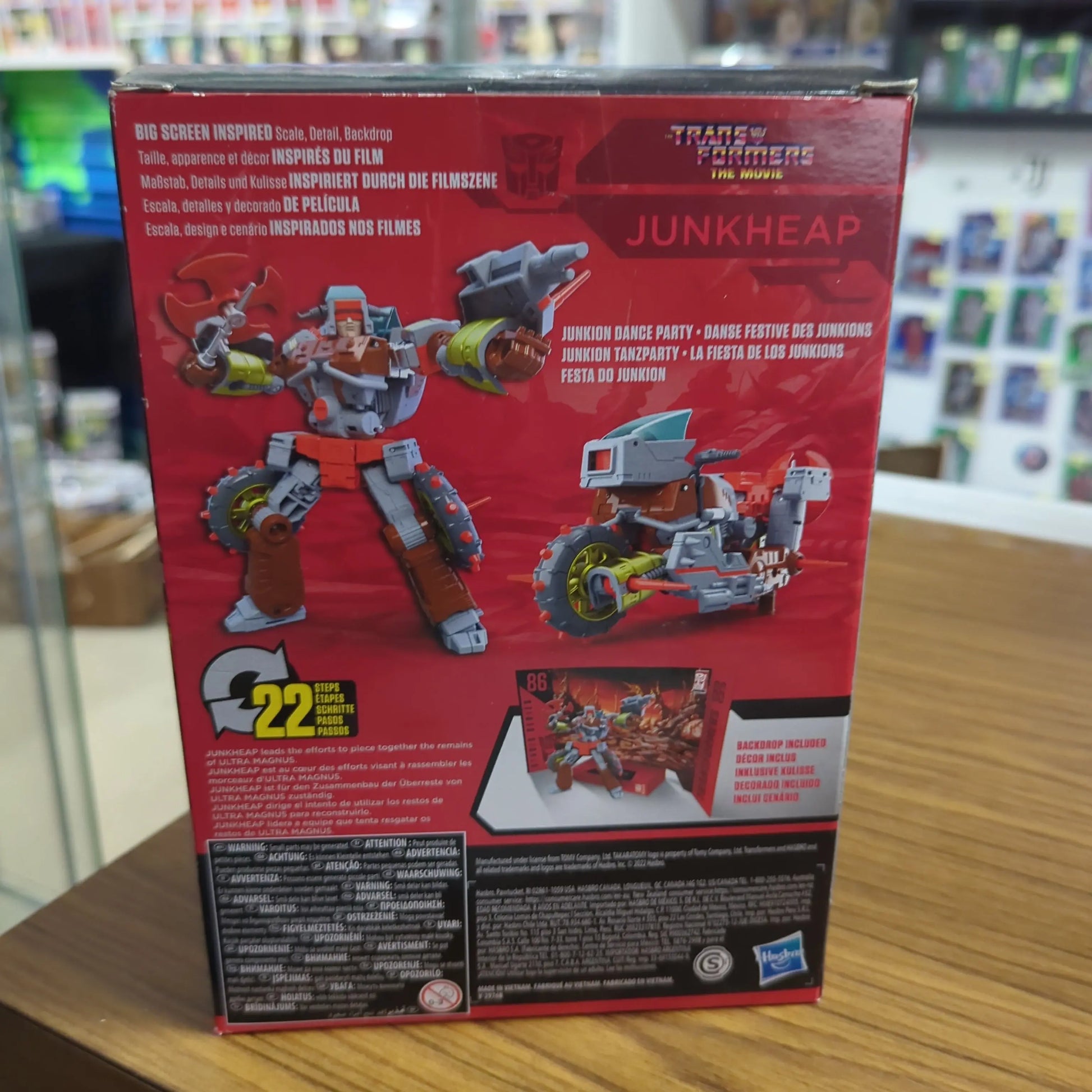 Transformers Studio Series 86-14 Voyager Transformers: The Movie Junkheap Figure FRENLY BRICKS - Open 7 Days