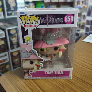 Borderlands: Tiny Tina's Wonderland - Tiny Tina Pop! Vinyl Figure #858 FRENLY BRICKS - Open 7 Days