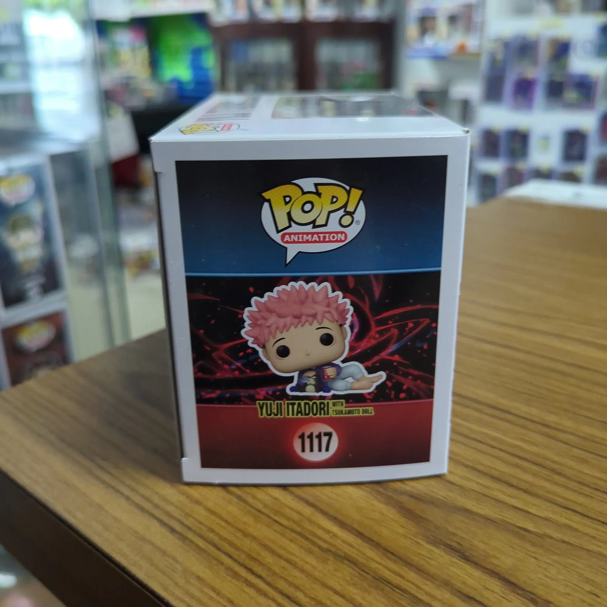 Funko Pop Jujutsu Kaisen Yuji Itadori With Tsukamoto Doll #1117 FRENLY BRICKS - Open 7 Days