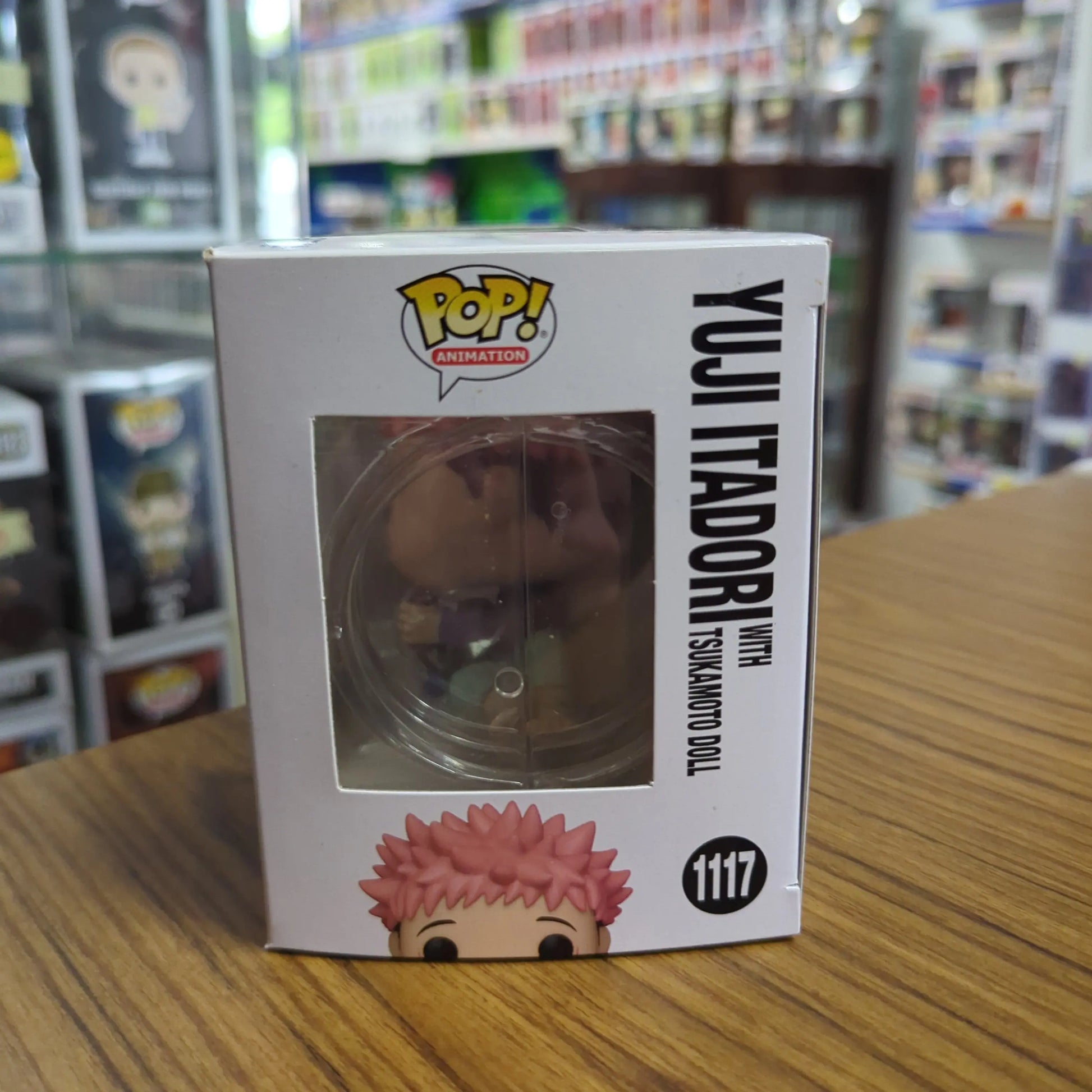 Funko Pop Jujutsu Kaisen Yuji Itadori With Tsukamoto Doll #1117 FRENLY BRICKS - Open 7 Days