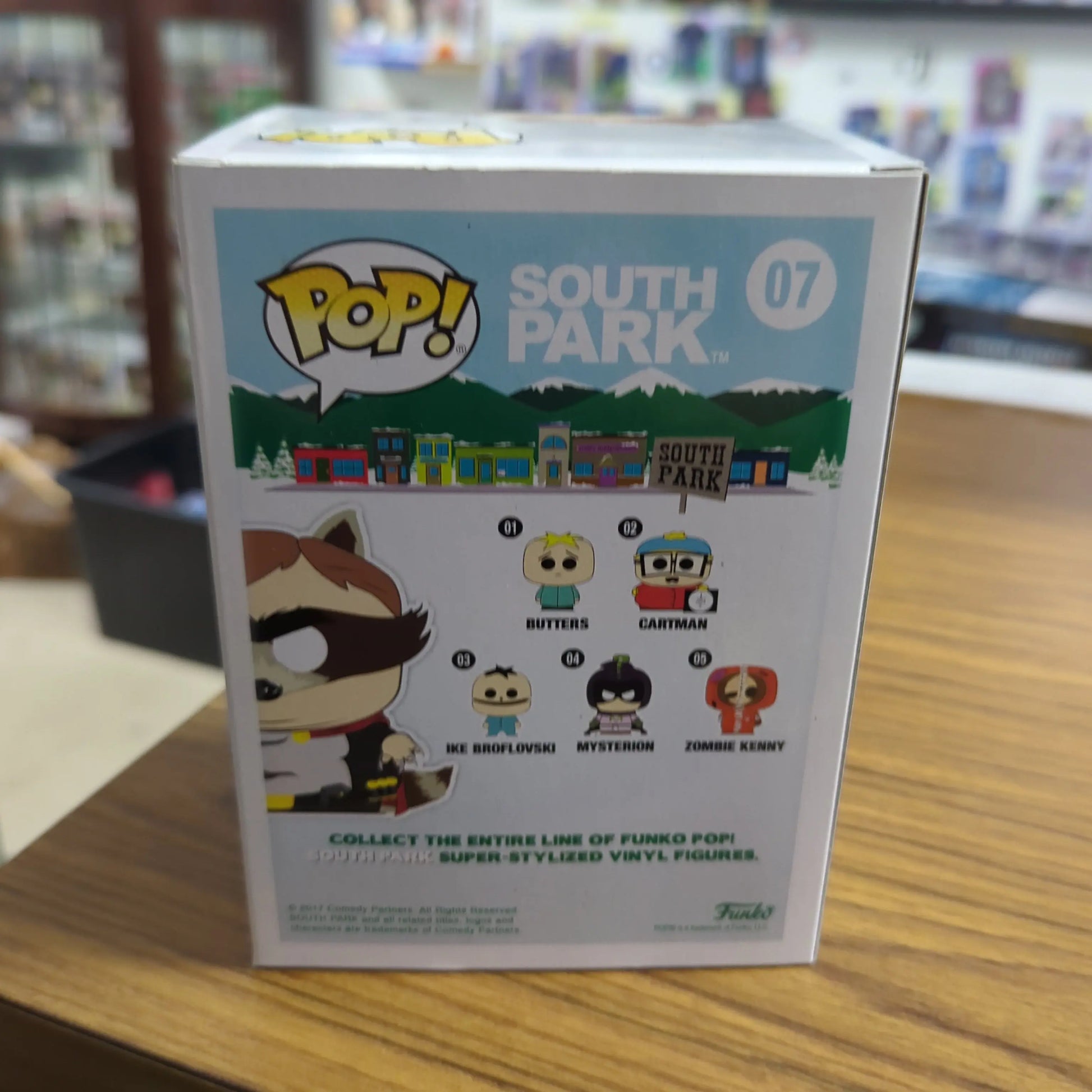 Funko Pop Vinyl - South Park #07 The Coon - 2017 Summer Convention Exclusive FRENLY BRICKS - Open 7 Days