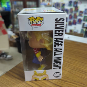 My Hero Academia - All Might (Silver Age) Funko Pop! Vinyl 608 ANIMATION FRENLY BRICKS - Open 7 Days