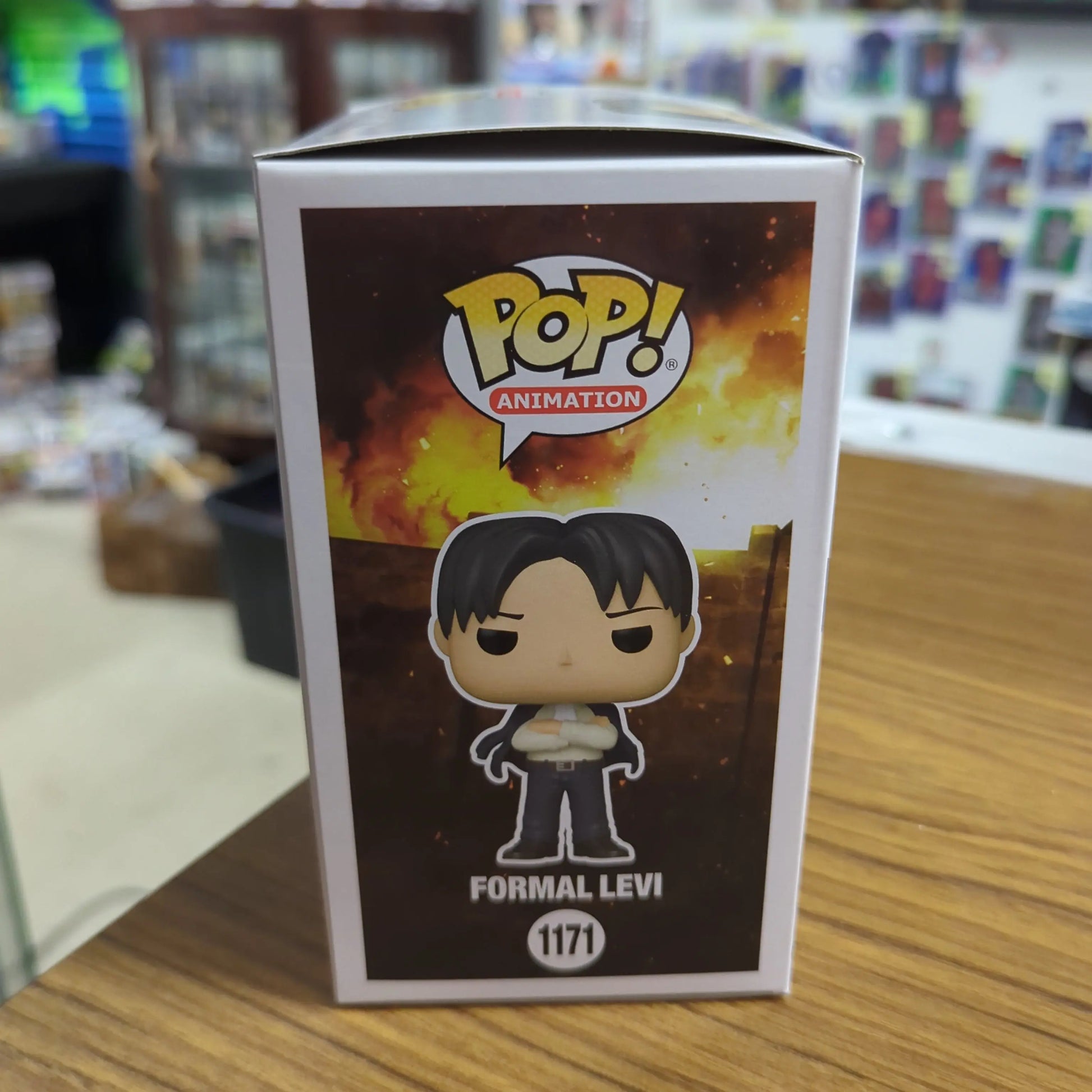 Formal Levi #1171 - Attack on Titan Animation Funko Pop! Vinyl FRENLY BRICKS - Open 7 Days