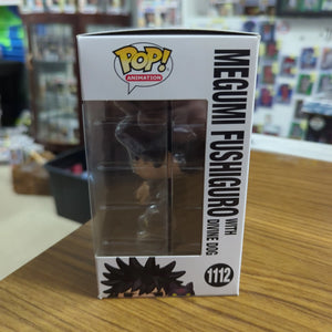 Funko Pop! Jujutsu Kaisen Megumi Fushiguro with Divine Dog #1112 Vinyl Figure FRENLY BRICKS - Open 7 Days