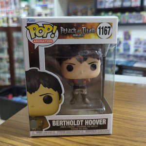 Funko Pop Bertholdt Hoover 1167 Attack On Titan Vinyl Figure FRENLY BRICKS - Open 7 Days