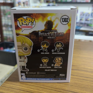 Animation Funko Pop - Zeke Jaeger - Attack on Titan - No. 1302 FRENLY BRICKS - Open 7 Days