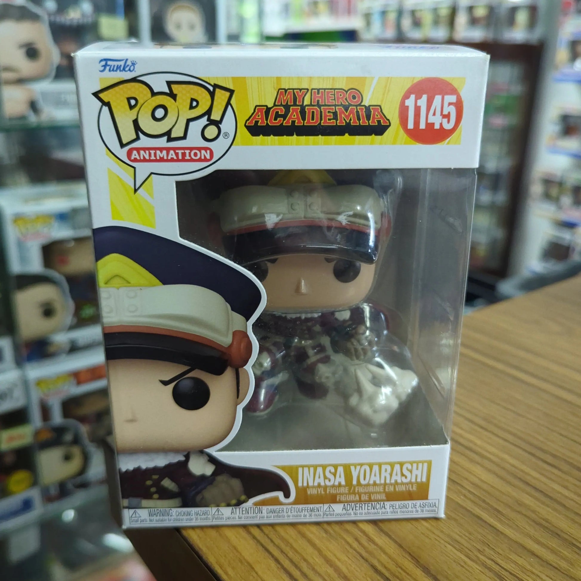 Inasa Yoarashi 1145 My Hero Academia Funko Pop Vinyl FRENLY BRICKS - Open 7 Days