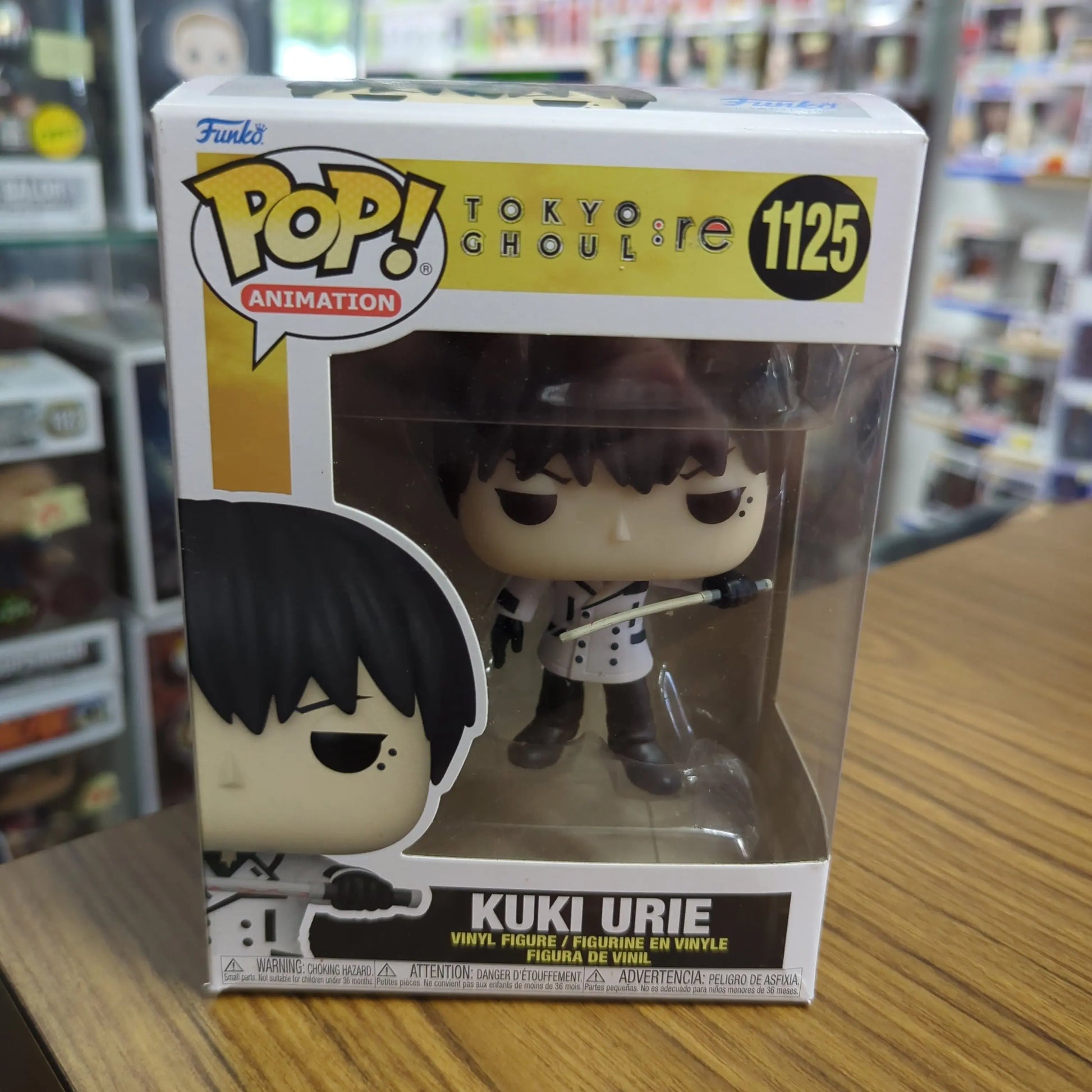 Funko Pop! Animation Tokyo Ghoul: re Kuki Urie Vinyl Figure #1125 FRENLY BRICKS - Open 7 Days