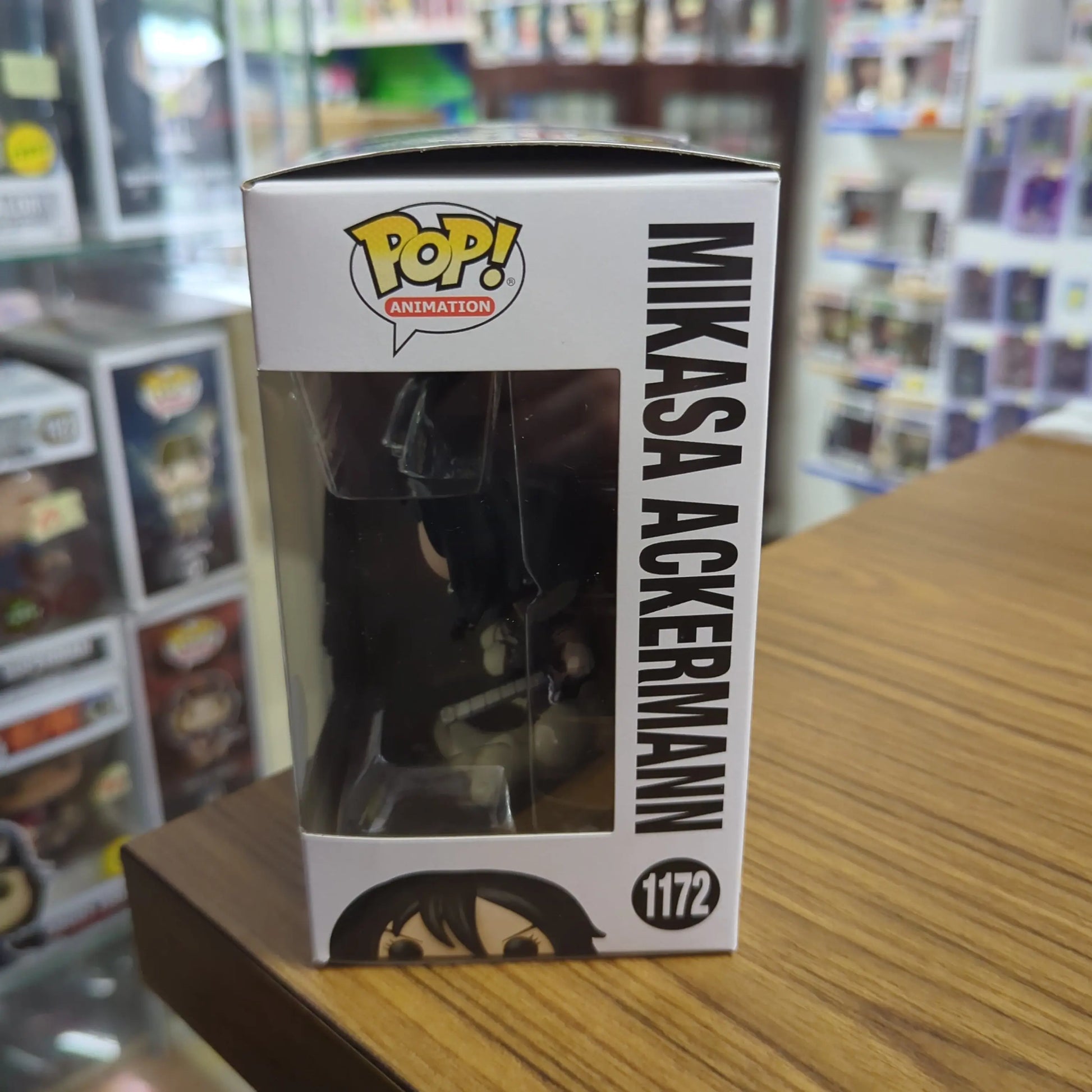 Attack on Titan - Mikasa Ackerman with Swords Pop! Vinyl Figure #1172 FRENLY BRICKS - Open 7 Days