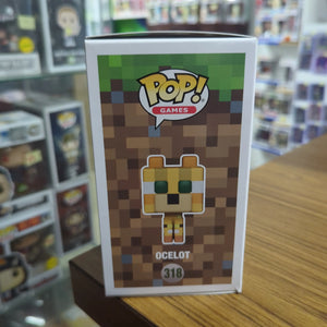 Funko POP Minecraft Ocelot 318 FRENLY BRICKS - Open 7 Days