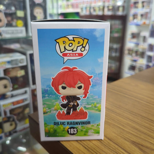 Pop! Vinyl - Genshin Impact - Diluc Ragnvindr 183 FRENLY BRICKS - Open 7 Days