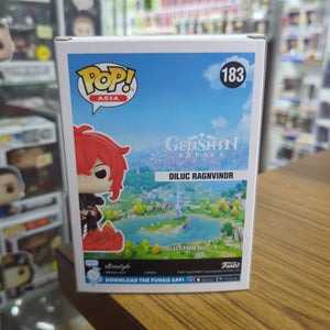 Pop! Vinyl - Genshin Impact - Diluc Ragnvindr 183 FRENLY BRICKS - Open 7 Days