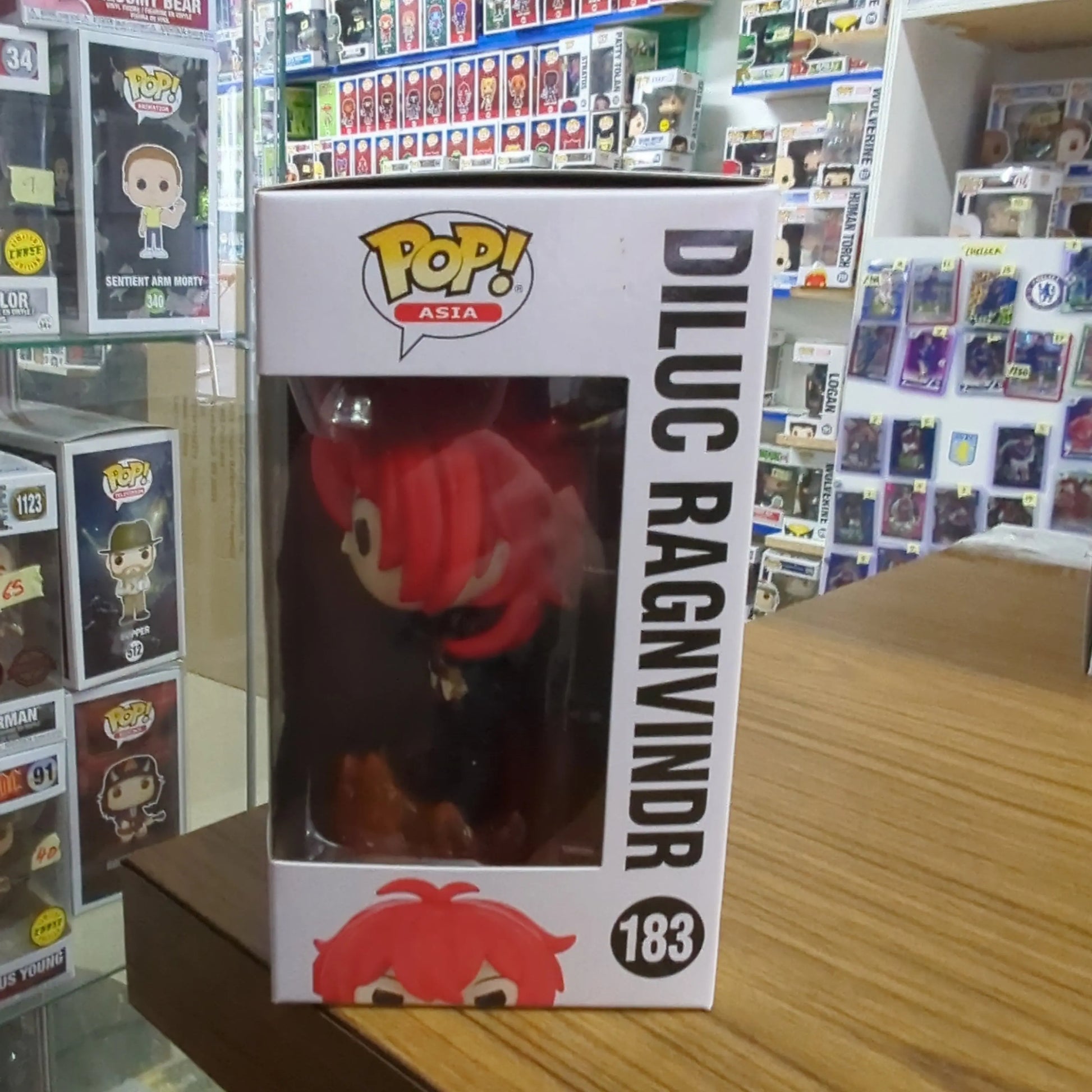 Pop! Vinyl - Genshin Impact - Diluc Ragnvindr 183 FRENLY BRICKS - Open 7 Days