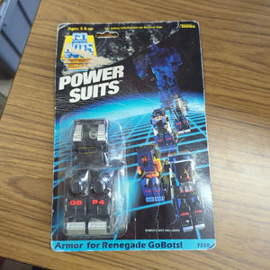 Tonka Power Suits GB P1 Armor For Guardian  Gobots 7320 New Unopened FRENLY BRICKS - Open 7 Days