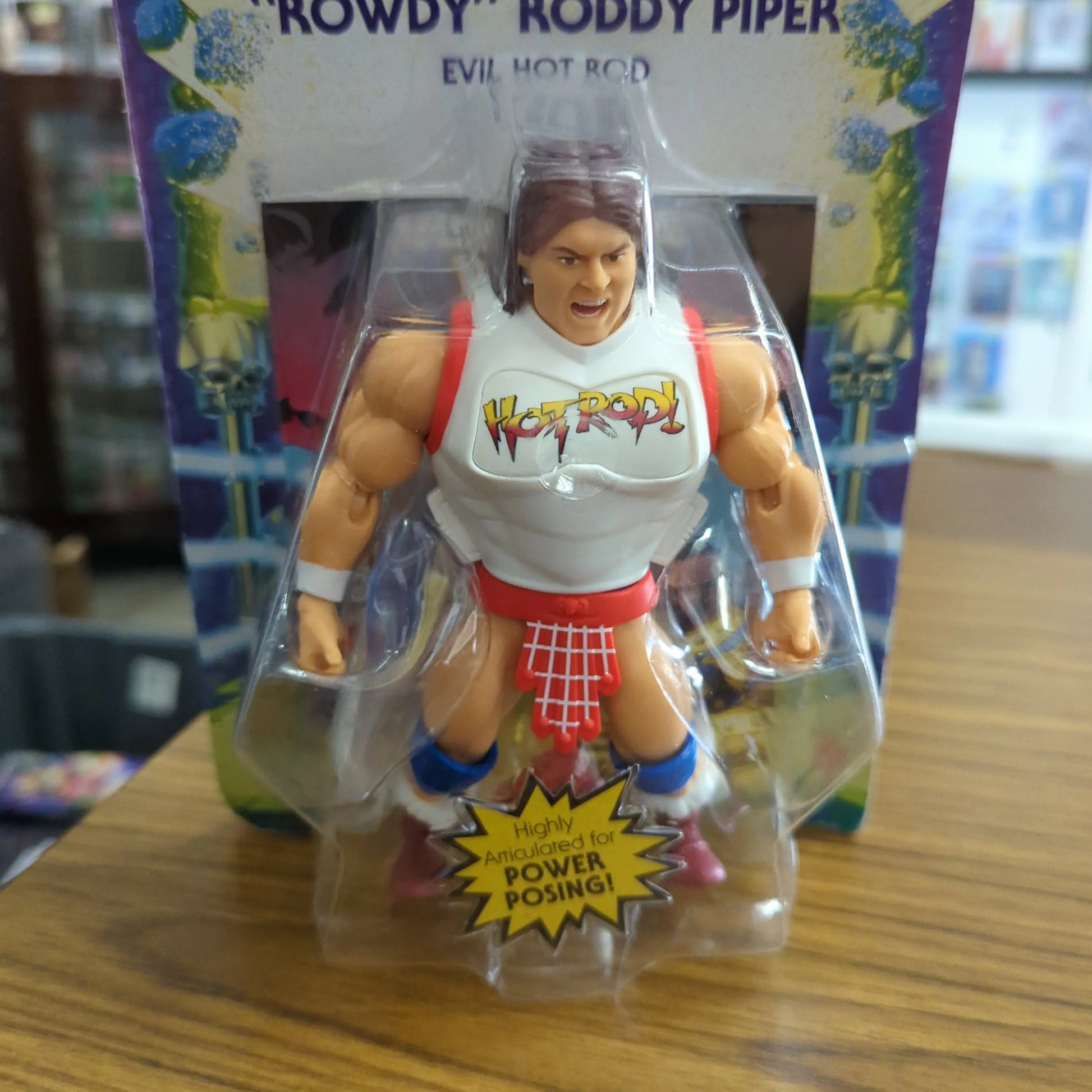 Rowdy Roddy Piper Masters of The WWE Universe Wave 5 Action Figure FRENLY BRICKS - Open 7 Days