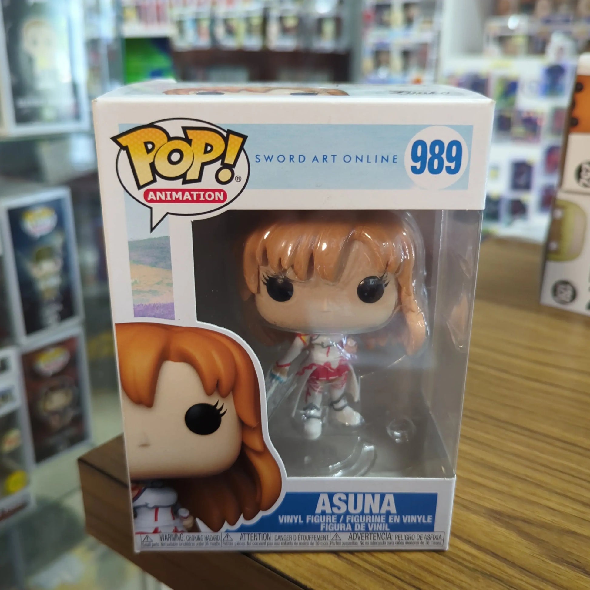 Asuna (with Sword) 989 ~ Sword Art Online ~ Funko Pop Vinyl ~ Animation FRENLY BRICKS - Open 7 Days