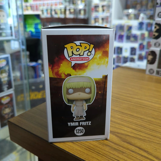 Funko POP! Attack on Titan Vinyl Figure - YMIR FRITZ #1250 FRENLY BRICKS - Open 7 Days