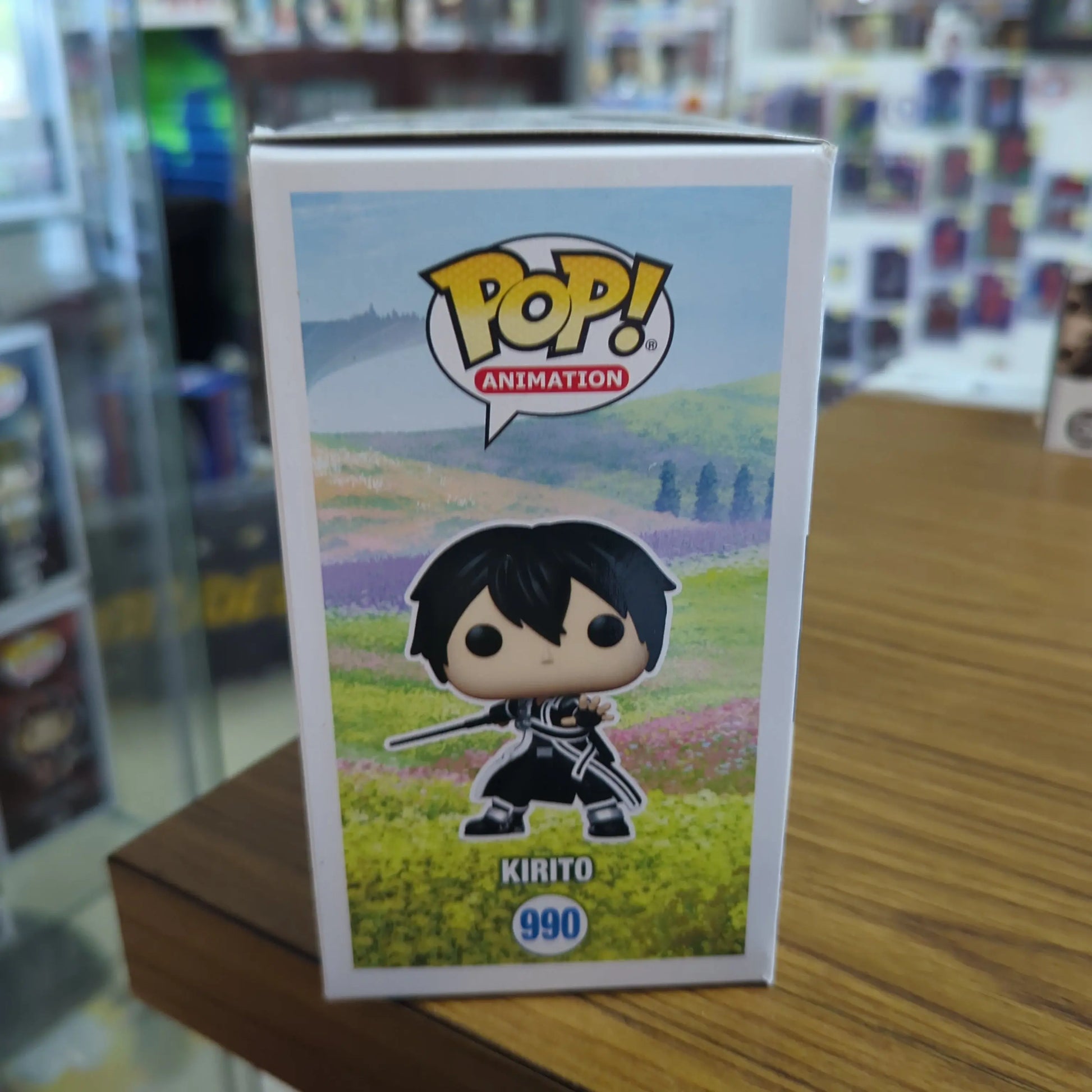 Kirito (with Sword) 990 ~ Sword Art Online ~ Funko Pop Vinyl ~ Animation FRENLY BRICKS - Open 7 Days