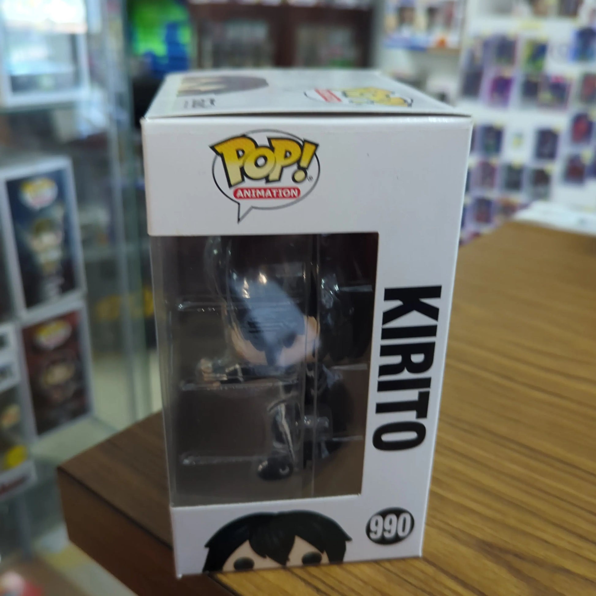 Kirito (with Sword) 990 ~ Sword Art Online ~ Funko Pop Vinyl ~ Animation FRENLY BRICKS - Open 7 Days