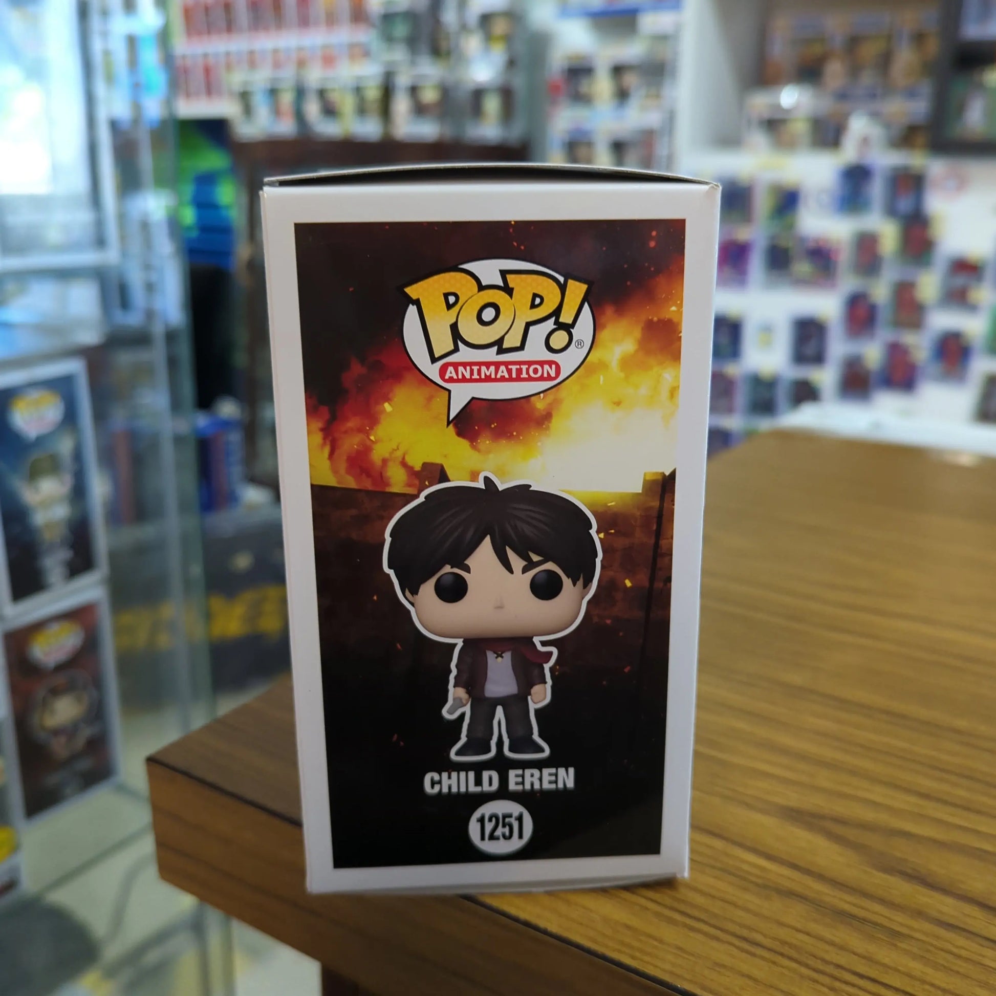 Funko Pop! Vinyl: Child Eren - GameStop #1251 FRENLY BRICKS - Open 7 Days