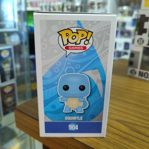 Squirtle Pop 504 Diamond Glitter- Pokemon Funko Pop! Vinyl 2021 Convention FRENLY BRICKS - Open 7 Days