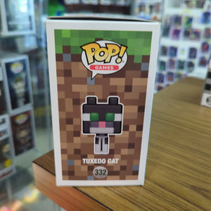 Tuxedo Cat CHASE #332 Minecraft Funko Pop! Vinyl FRENLY BRICKS - Open 7 Days