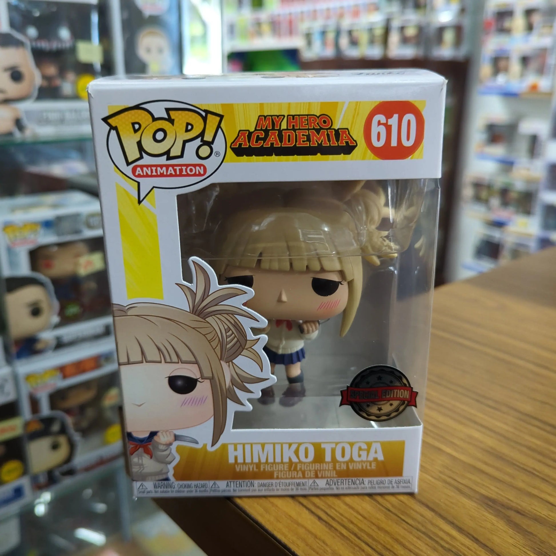 My Hero Academia - Himiko Toga Pop! Vinyl Figure #610 FRENLY BRICKS - Open 7 Days