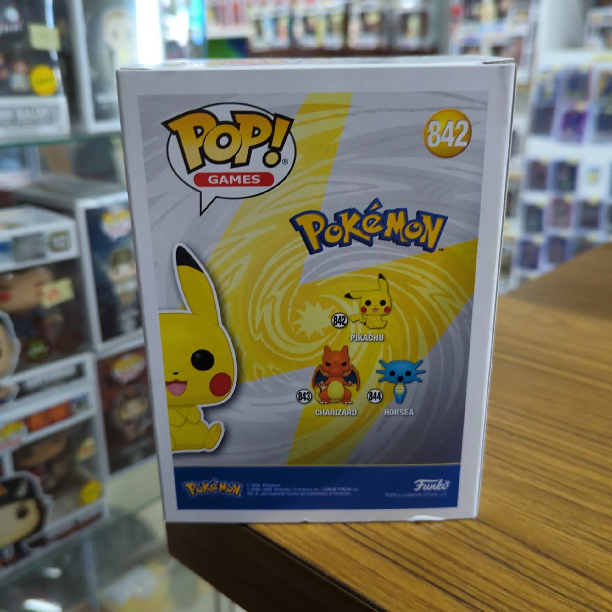 Pokemon - Diamond Pikachu NYCC 2021 Funko Pop! Vinyl #842 FRENLY BRICKS - Open 7 Days